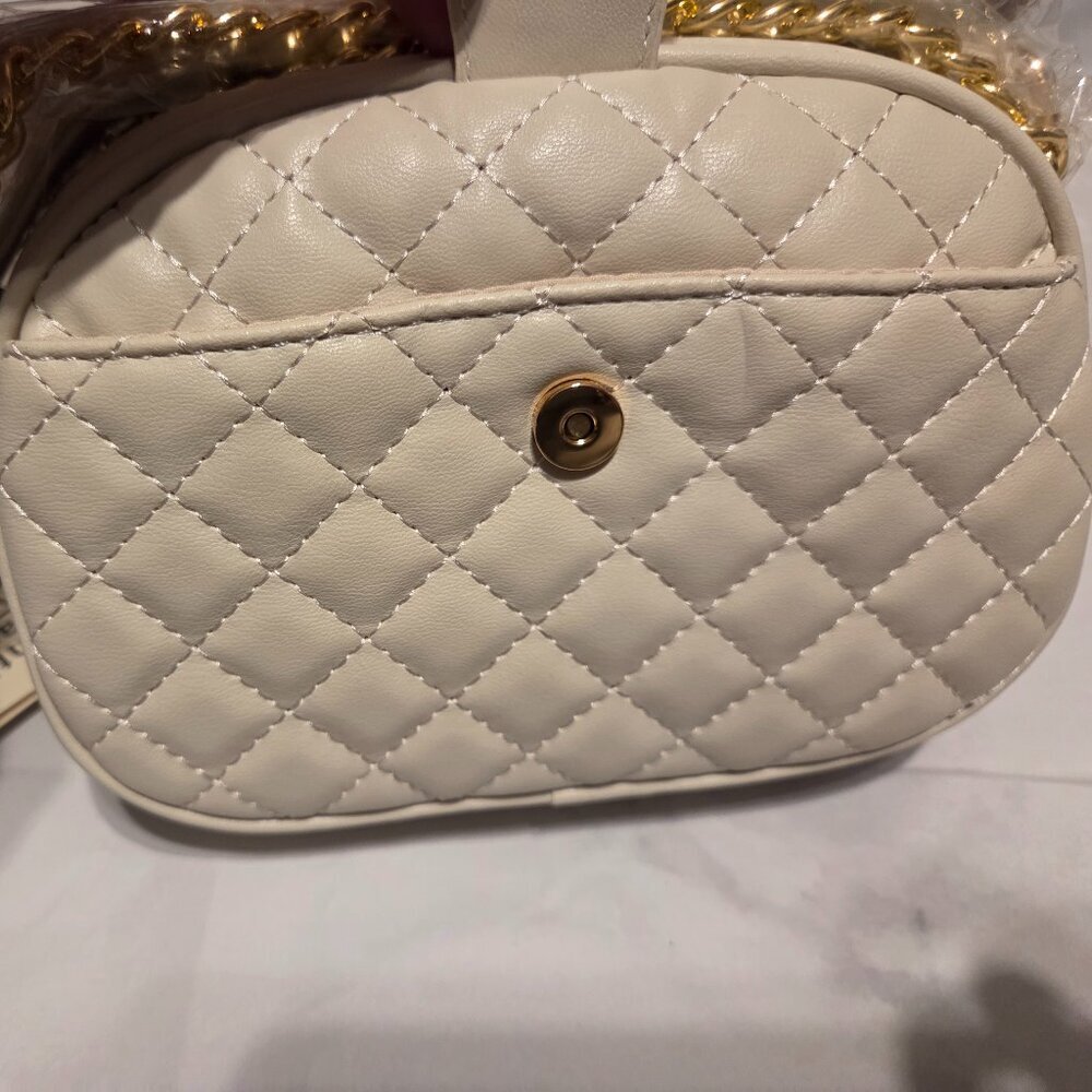 Valentino Orlandi Beige Rounded Camera Bag (Vegan Leather) #80 - Picture 2 of 7